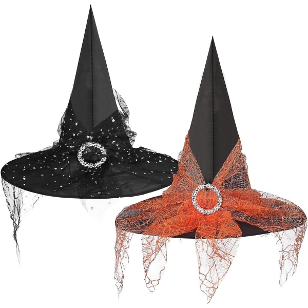 Witch Hat Duo: Halloween- magic för kvinnor och tonåringar