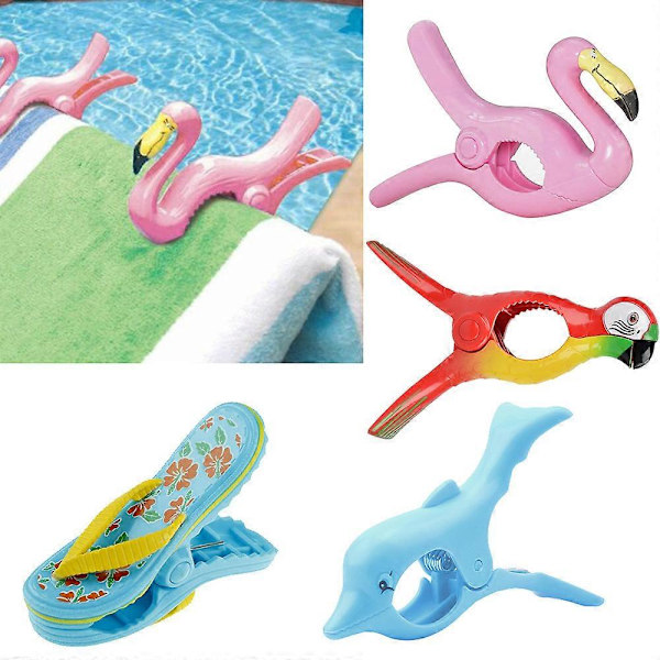 Plastisk simulering dyre tørkeklype 2 (flamingo)