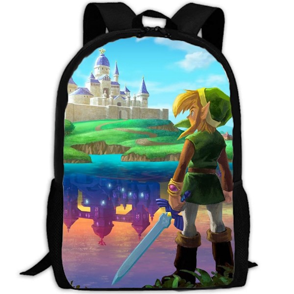Spel The Legend of Zelda Breath of The Wild Barnryggsäck Kawaii Fritid Kindergarten Student Skolväska Bokväska Barnpresent style 8
