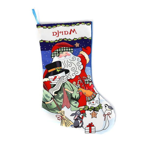 Julstrumpa Juldekorationer Strumpa style 1