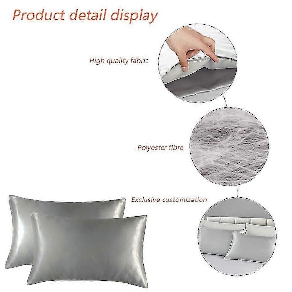 Satiininen tyynyliina Premium tyynyliina tyynyliina 51*76cm