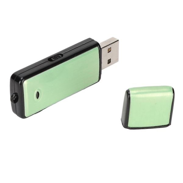 Mini Röstinspelare AI Smart HD Förlustfri Brusreducering USB Digital Röstinspelare för Föreläsningar Möten Intervjuer 32GB