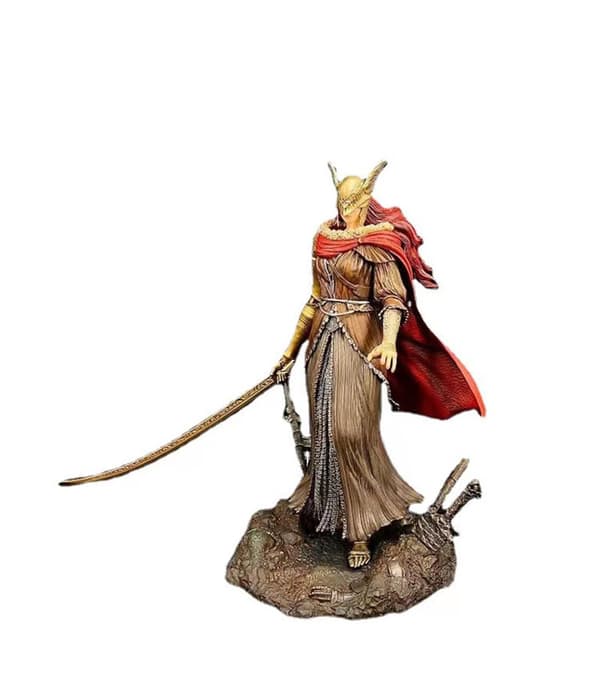 Elden Ring Valkyrie Statue Skulptur Model Ornament Gave