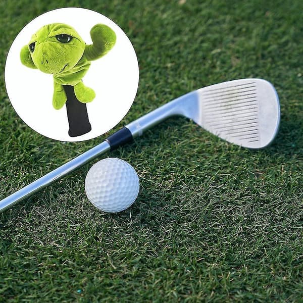Golfkøllehode Deksel Nyhet Dyre Køllehode Deksel, Gave til Golfere (skilpadde)