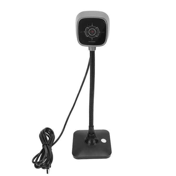USB Kamera HD Støjreduktion Bøjeligt Rør Desktop Computer Webcam med Mikrofon til Live Streaming Videokonference