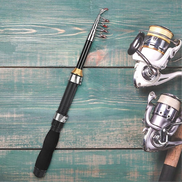 Liten Havstang Bærbar Kort Stang Isfiskestang Mini Havfiskeverktøy 28049-100 (1.2M)