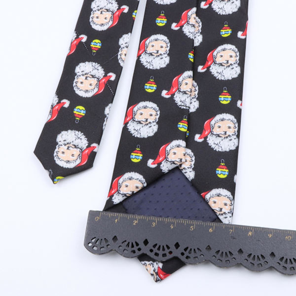 Mjuk printed jul slips polyester snögubbe jultomten