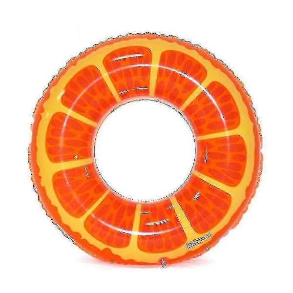 3 stk. Frukt Basseng Flytemadrasser Vannmelon Appelsin Sitron Baderinger Morsomme Leker For Voksne