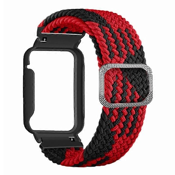 Type H Flettet nylonrem med urkasse til Xiaomi Smart Band 8 Pro