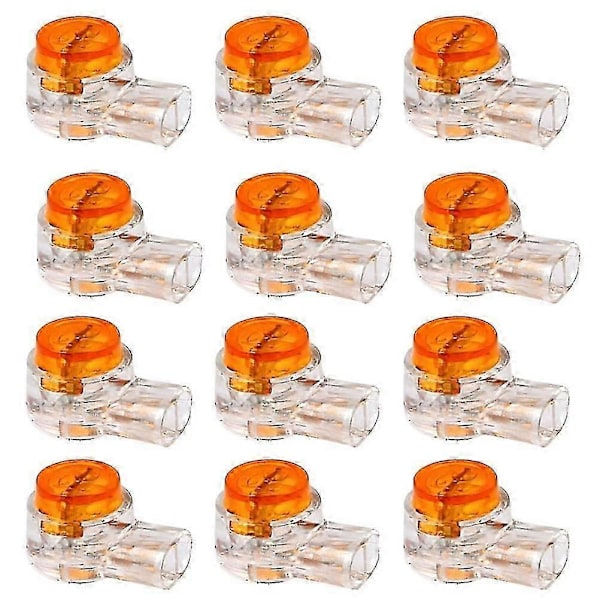 200 stk. Kabelstik K1 Splice Connector med Gel Forsegling 2-leder Terminal Jumper til Telefon og Computerbrug