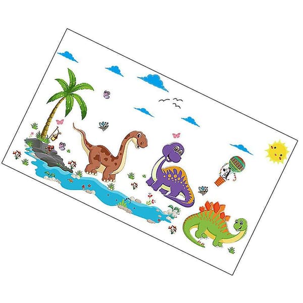 Dinosaurusaiheinen seinätarra