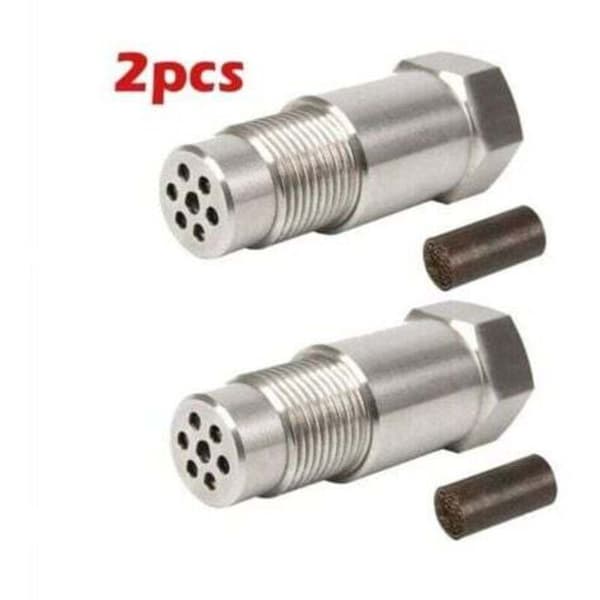 Sæt med 2 O2-sensorer. Ilt-sensor til bil. Cel Fix Check Engine Light Eliminator Adapter Ilt M18X1.5
