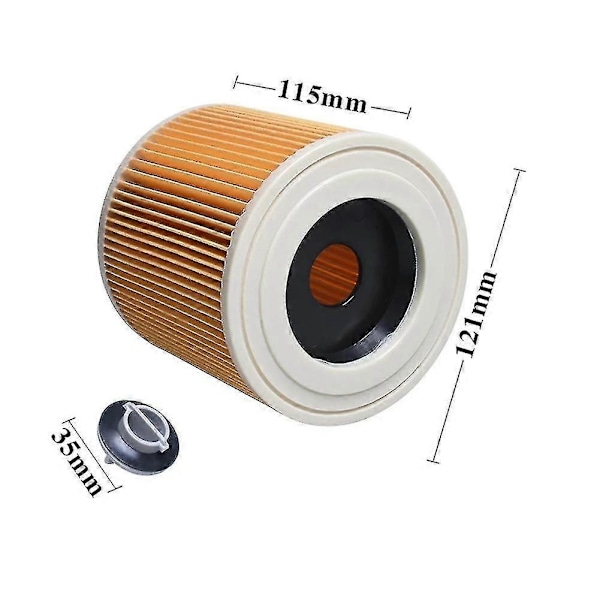 Reservedeler for Wd2.250 Wd2250 A2004 A2054 Mv2 robotstøvsuger - HEPA-støvsugerposer