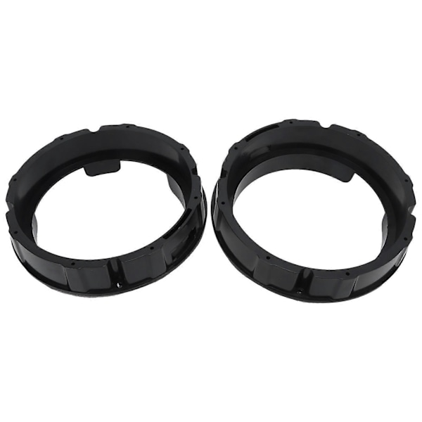 2 ST 165mm/6.5in Högtalarinstallationsadapter Distanser Fäste Högtalarringpackningar med Kabelhärva kompatibel med CC Rabbit