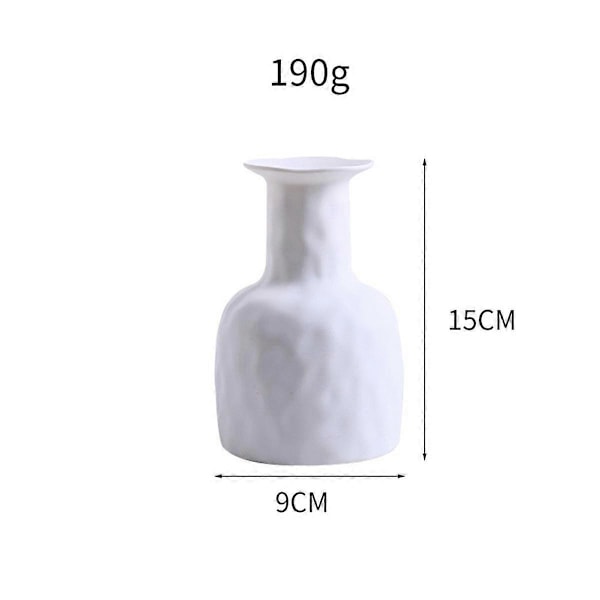 Vase Ornamenter Tulipan Kunstig Blomstervase Stue Spisebord Blomster Hjem Dekor