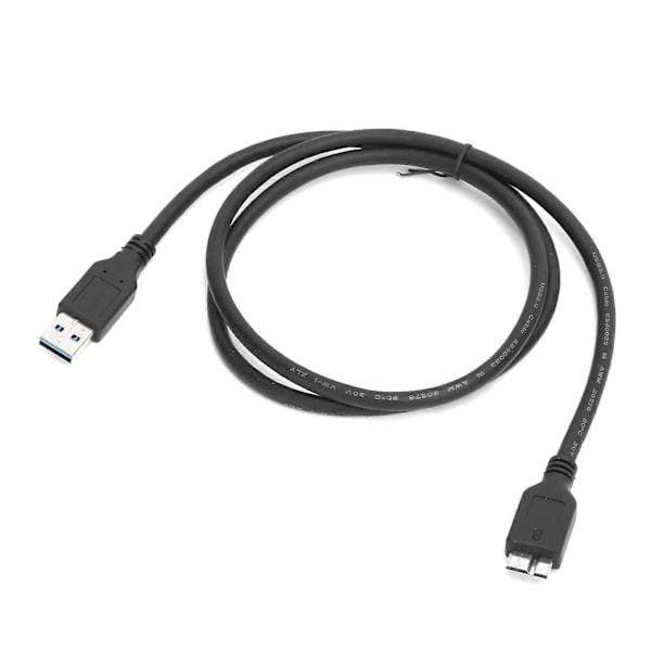 USB Adapterkabel Typ A till Micro-B Extern Hårddisk Överföringskabel för Seagate (0,3 Meter)