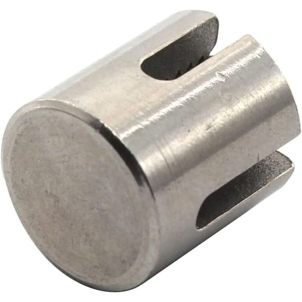 Sølv rustfrit stål kabelbindere M10 x 3 mm pakke med 6