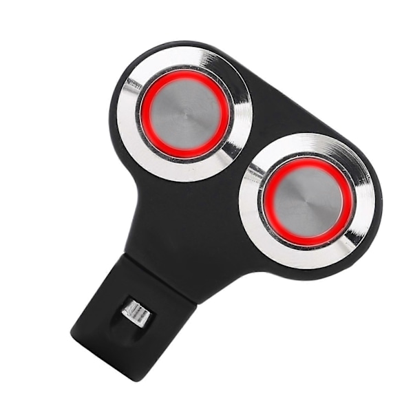 7/8 tommer 22 mm Motorcykel Styrkontakt Forlygte Bremse Tågelygte ON/OFF med Indikator Type B