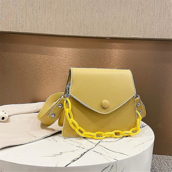 Pu Axelväskor För Kvinnor Fash Er Bag Chain Handb