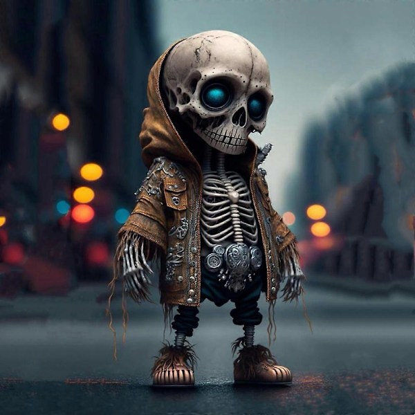 Halloween Luuranko Nukke Hartsi Koriste, Hienot Luuranko Figuurit