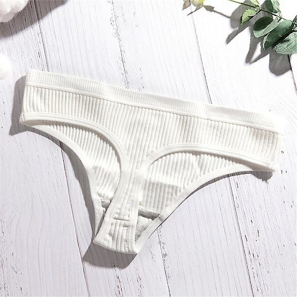 Kvinnor Formande trosor med hög midja Andningsbar kroppsformare Ny slimmad mage Underkläder Butt Lifter Sömlösa trosor Shaperwear White thongs M-L fir 40-50kg