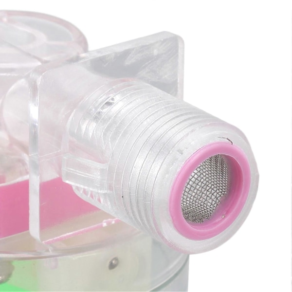 Vattennivåkontrollventil Transparent Helautomatisk Plasttorn Tank Flytande Kulventil G3/4 Sidoinlopp
