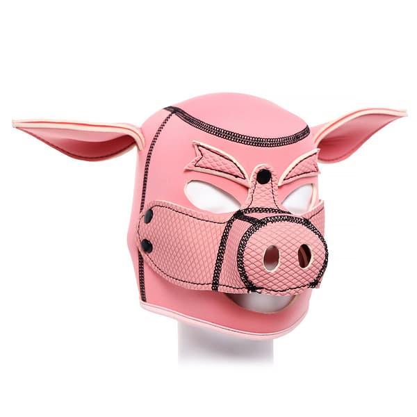 1-pakning Peppa Gris hode maske cosplay kostyme.