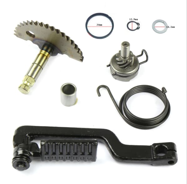 Kickstart-axelkit för 50cc scooter (GY6 80cc 139QMB-motor) – Kickstart-spärrhake (350g)