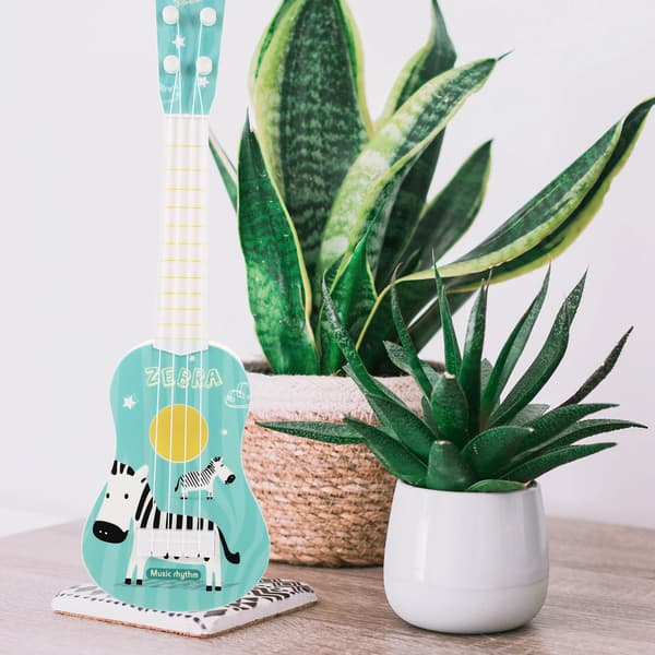 Barn Gitarr Leksaker Ukulele Barn Musikaliska Leksaker Sky-blue