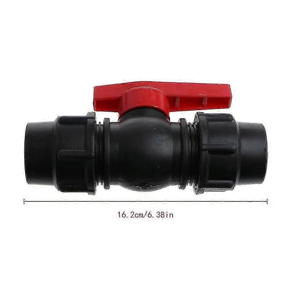 20mm/25mm/30mm Vandrørs Hurtig For Ventil Connector Pe Rør Kugleventiler Tilbehør