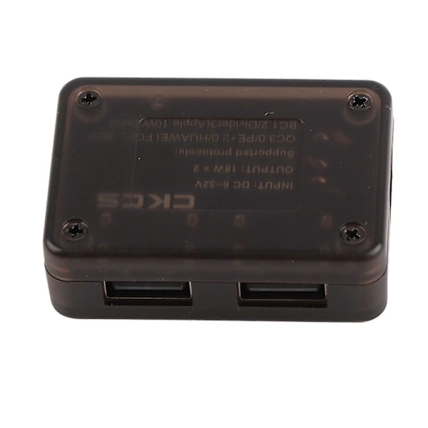 12V 24V till QC3.0 DCDC Nedtransformator Dubbel USB Snabbladdningsmodul