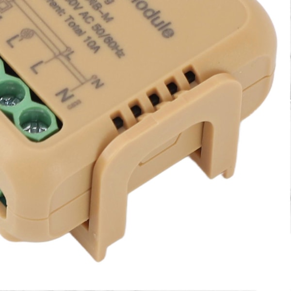 2-vejs WiFi Smart Relæ Switch til Tuya App Fjernbetjening Stemmestyring Timing Smart Lyskontakt Hjem Kredsløbsbrydermodul AC 90(YMCAT)