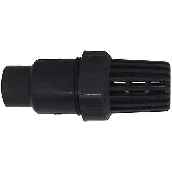 Fotventil backventil med kulventil sug 25 32 40 mm backventil sil poolpump pvc backventil (innerdiameter 40mm)