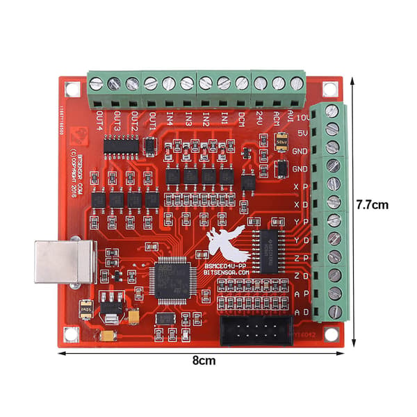 USB MACH3 100Khz Motion Controller Kort Breakout Board til CNC Gravering