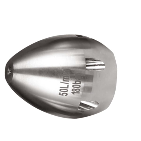 Avloppsrensare Munstycke Rör Rengöring Vattenspridare för Uteplats, Bil, Utomhus 50L 54mmx67mm