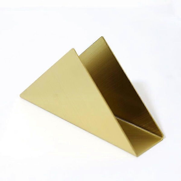 (17*8.6*4.5cm, guld) 1 håndklædestativ i rustfrit stål, moderne kunst, håndklædeholder til køkken, stue, kontor, til håndklæder