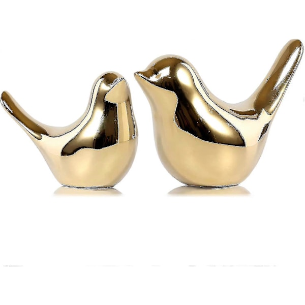 Små Dyrefigurer, Boligindretning Moderne Stil Guld Dekorative Ornamenter