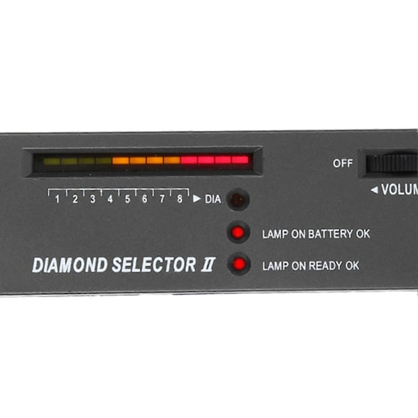 Bärbar LED Audio Diamanttestare Smycken Ädelsten Väljare Precisionsverktyg