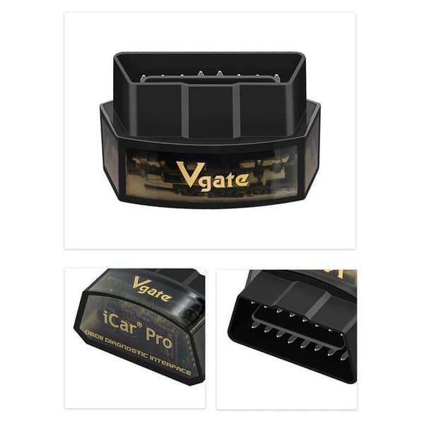 Vgate Car Pro 4.0 OBD Bluetooth ELM327 BT4.0 Bilfeildetektor Diagnostisk Instrument