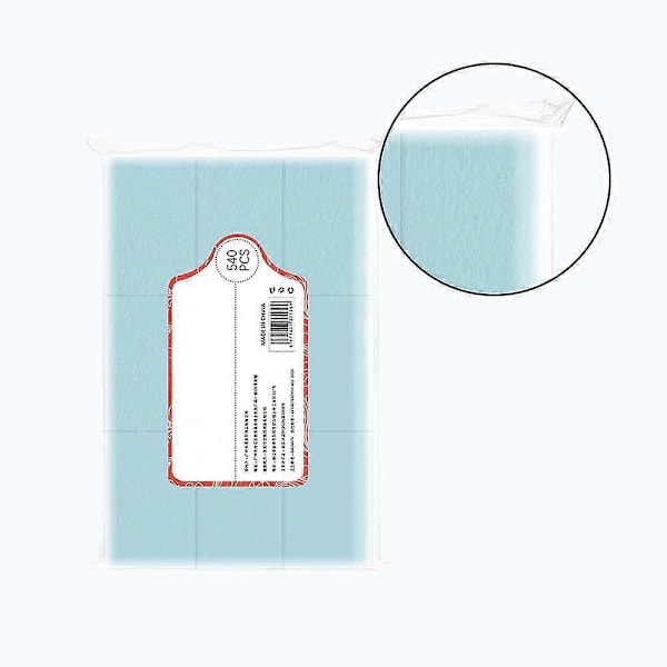 Engangs Negleklude Neglelakfjerner Fnugfri Bomuldsbløde Pads Til Akryl Gel Negle, Neglekunst, Finger-/tåneglpleje