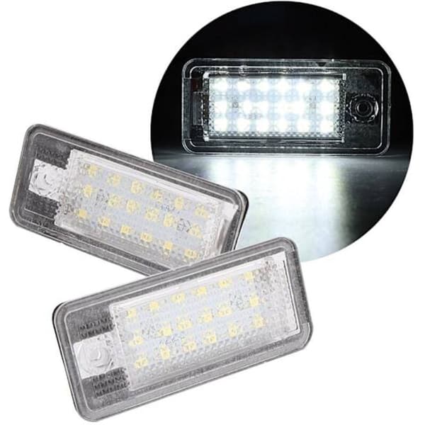 Et par LED-skiltlys bak for Audi