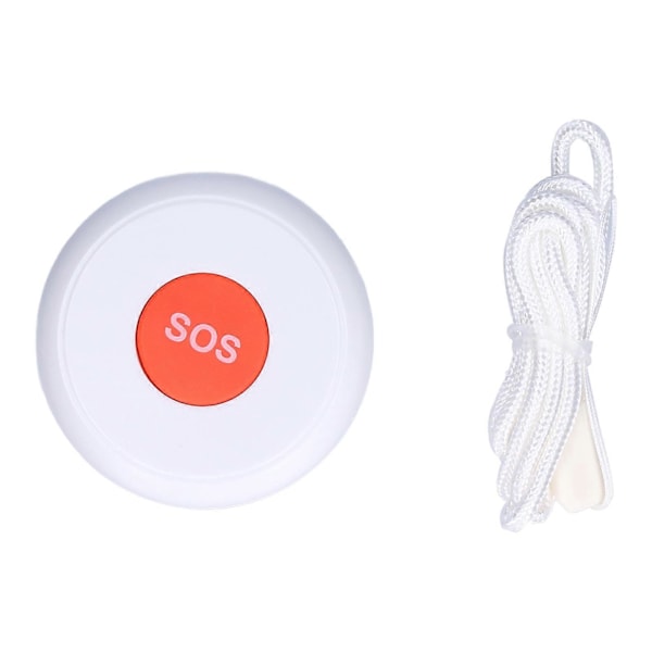 För TUYA ZigBee SOS Alarm Nödsituation Trådlös Varningsenhet Stödjer Telefon Push-Notifikation för Äldre Barn