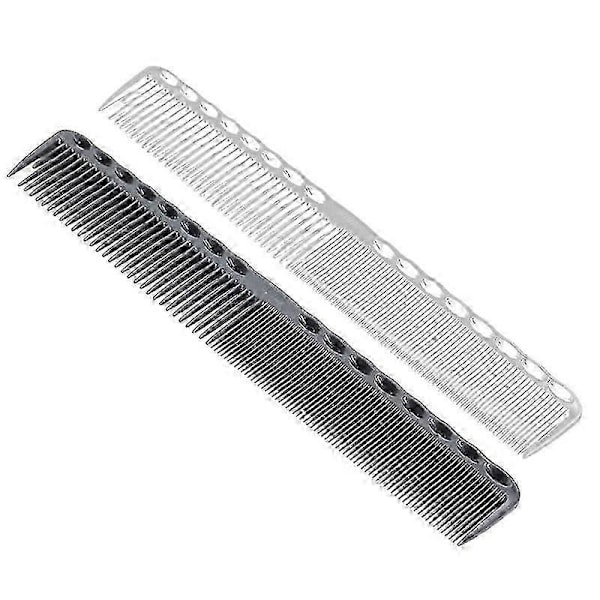 2 plastikkamme, frisørkamme, hårklipninger, frisørkamme, stylingkamme, frisørværktøj
