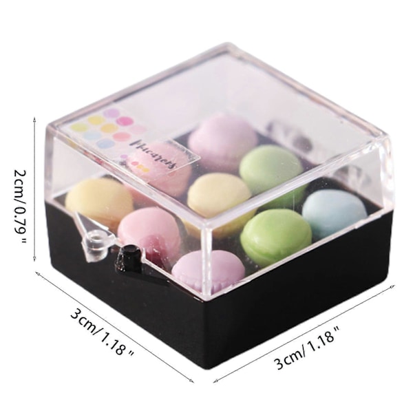 Miniatyr Dukkehus Macaron for Littlest Pet Shop & for Mat Drikke Håndverk