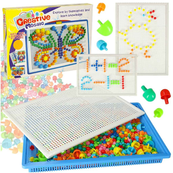 Pussel/Mosaikpussel 296 bitar multifärg multicolor