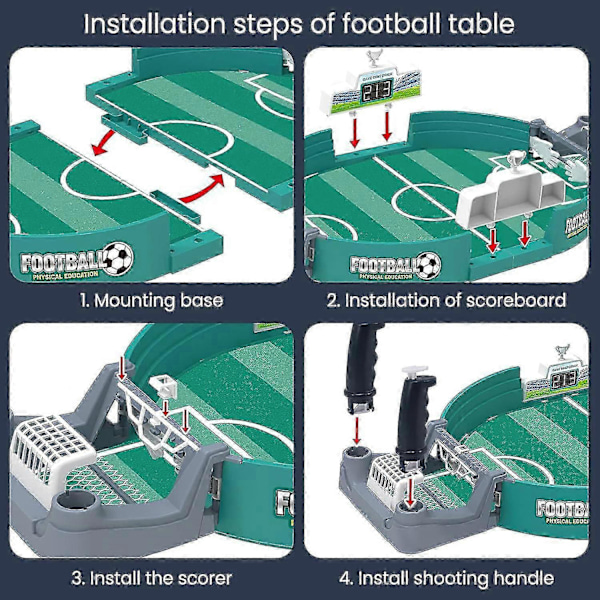 Mini Bordfodboldspil, Bordfodboldlegetøj, Interaktivt Bordfodboldlegetøj