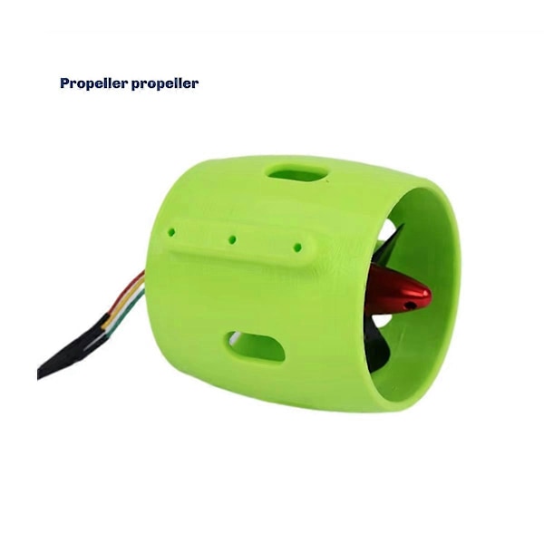 DC 12V-24V 20A Undervattens Jetbåt 4 Blad CW CCW Thruster Motor för DIY RC Robot Lockbete Nest Båt S