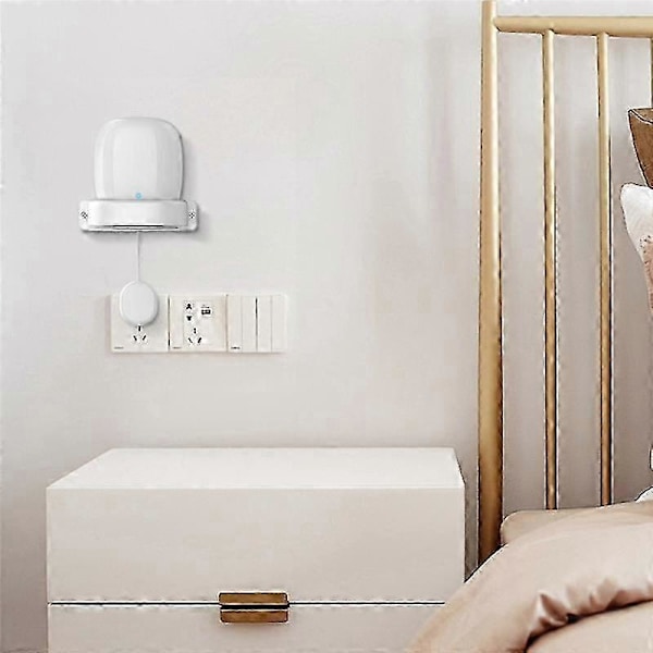 Kompatibel med Nest WiFi Pro vægmonteringsbeslag Intelligent højttaler vægopbevaringsbeslag base, 1 stk