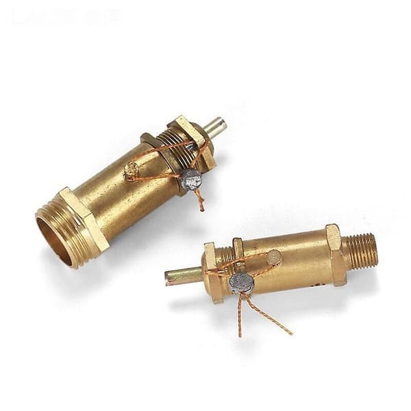 Sikkerhedsventil til luftkompressor G1/4 han 8 kg – Holdbar messing – Beskyttelse mod modtryk – 1 pakke