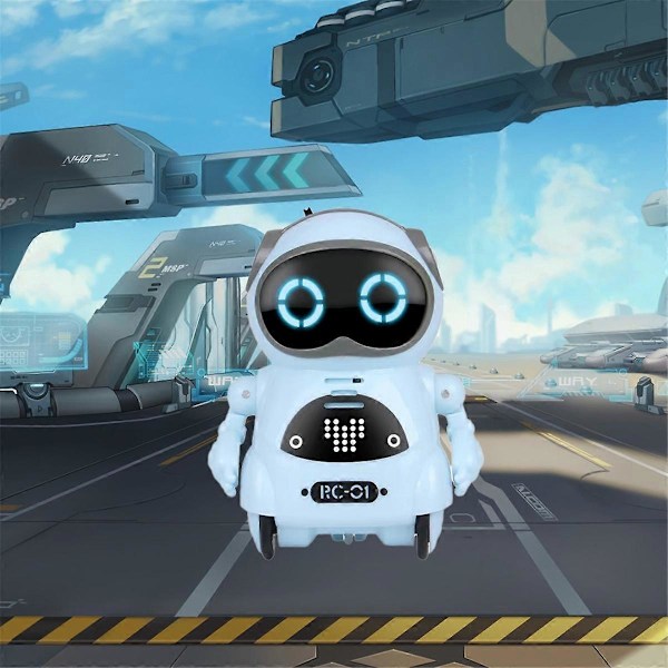 Lomme RC Robot Talende Interaktiv Stemmegenkendelse Optagelse Sang Dans Fjernbetjening RC Robo